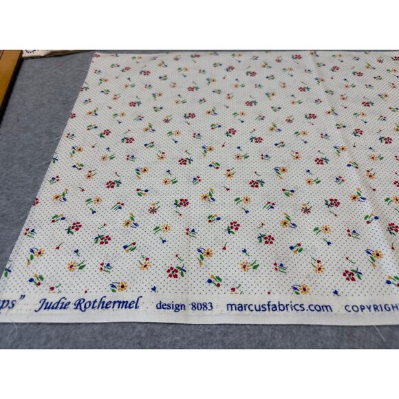 Judie Rothermel Design 8083 Cotton Fat Quarter 18"x22" Marcus Fabrics Floral Pri - Picture 3 of 5